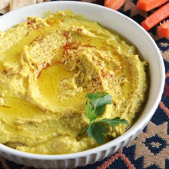 Turmeric Hummus