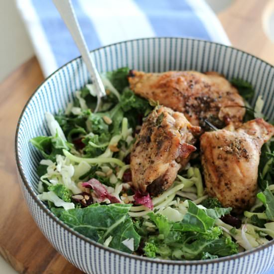 Herb Infused Grilled Chicken Salad
