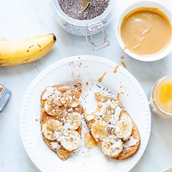 Simple Sweet Potato Toast