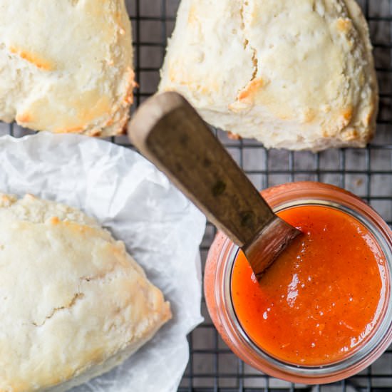Grapefruit and Vanilla Bean Jam