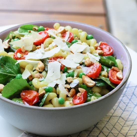Roasted Asparagus Pasta Salad