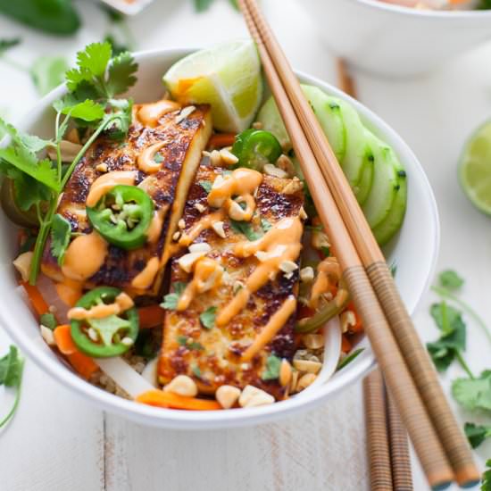 Tofu Bahn Mi Bowl