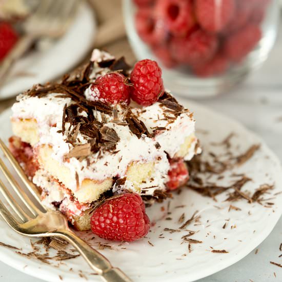 Raspberry Tiramisu