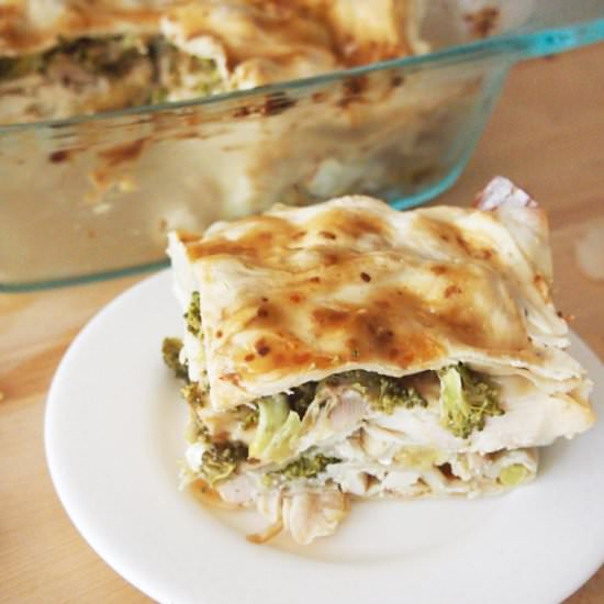Asian Style Lasagna