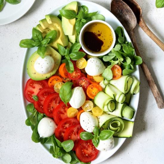 Caprese Salad with Avocado