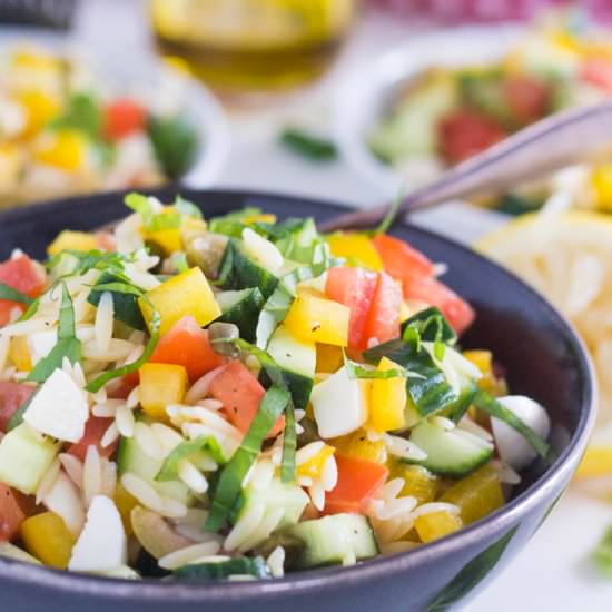 Summer Risoni Salad