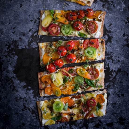 Heirloom Tomato Pizza