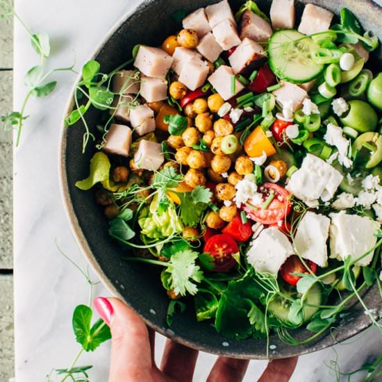 Loaded Greek Salad Bowl