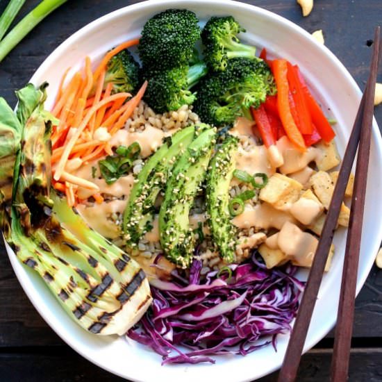 Asian Inspired Buddha Bowl