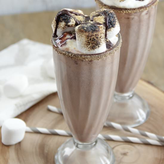 S’mores Milkshakes
