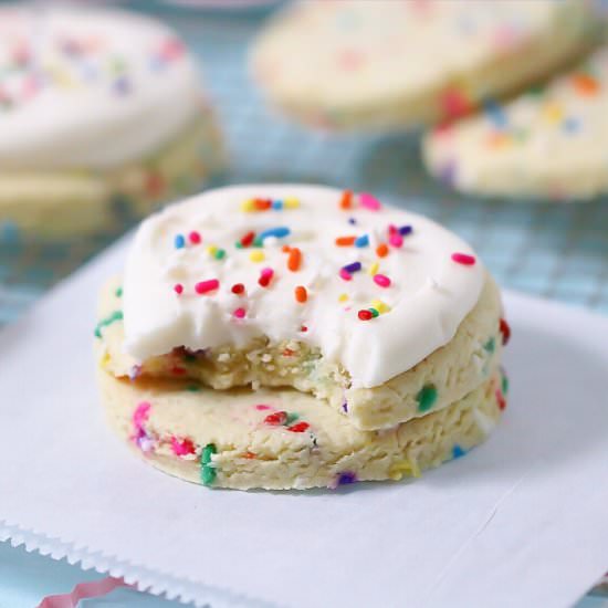 Grain-Free Funfetti Sugar Cookies