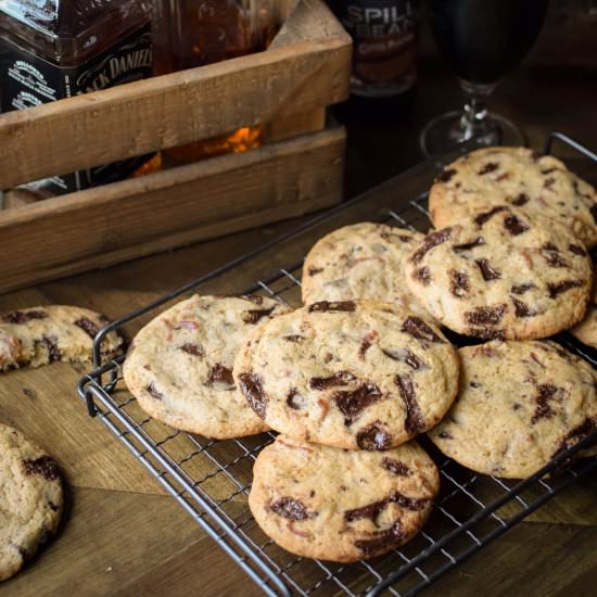 Beer and Bacon Cookies
