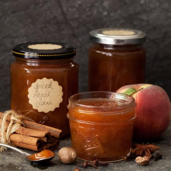 Spiced Peach Jam
