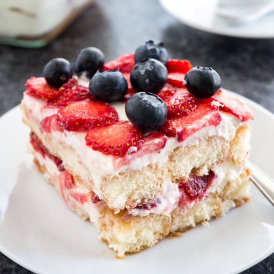 Strawberry Tiramisu