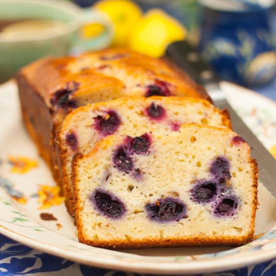 Blueberry Lemon Yogurt Loaf