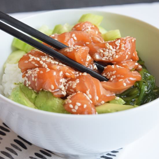 Low FODMAP Poké Bowl