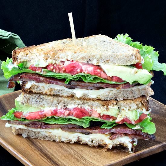 BLT with Cheddar and Avocado