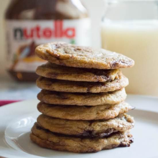Nutella Chip Cookies