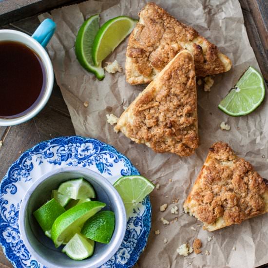 Key Lime Pie Scones