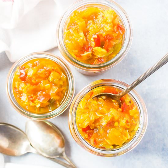 Paleo Spicy Chow Chow