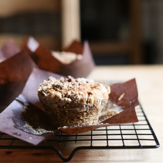 Banana Peanut Butter Muffins