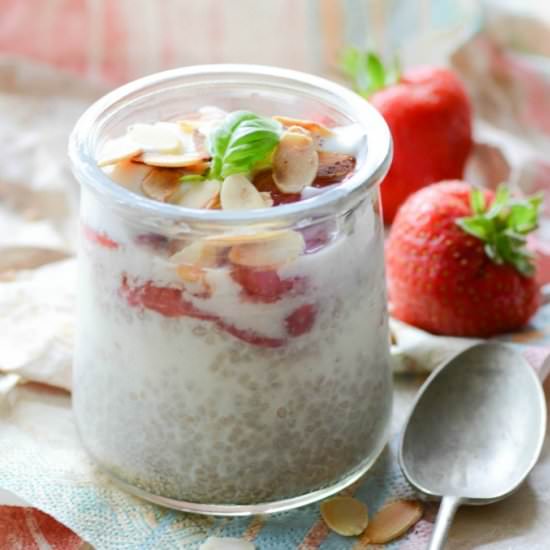 Strawberry Chia Parfet
