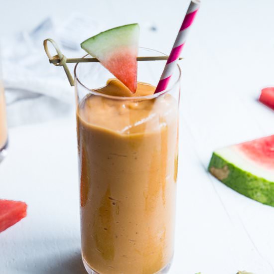 Mango Watermelon Avocado Smoothie