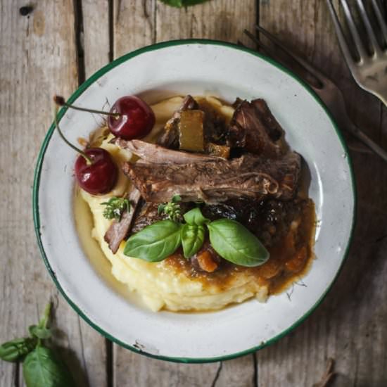 Cherry Braised Beef Brisket
