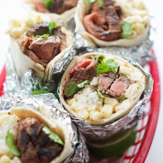 Carne Asada Burritos