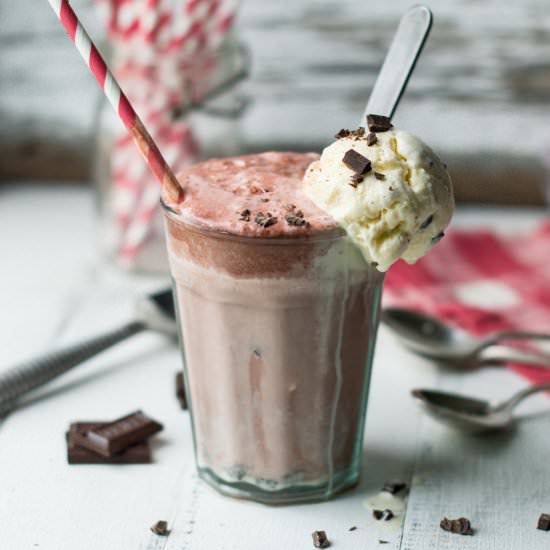 Boozy Chocolate Cherry Bomb