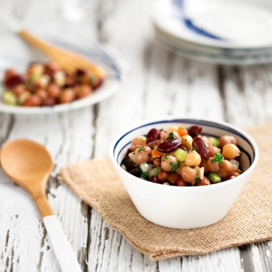 Basic Bean Salad Blueprint