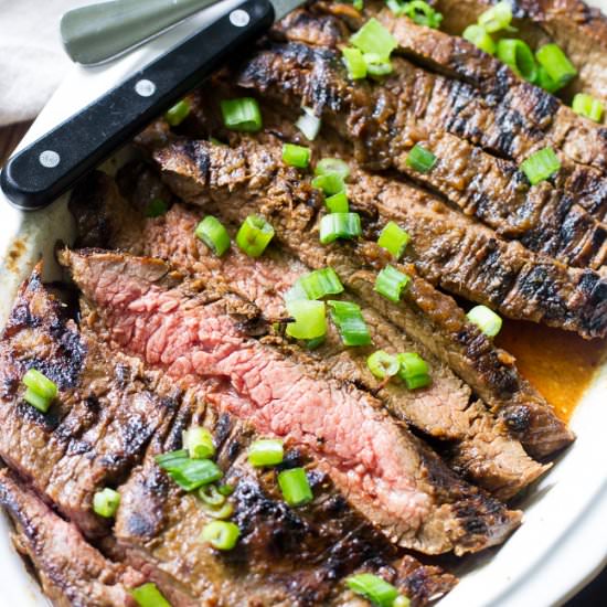 Grilled Marinated Flank Steak