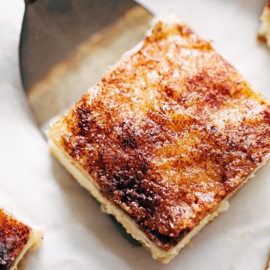 Addicting Sopapilla Cheesecake Bars