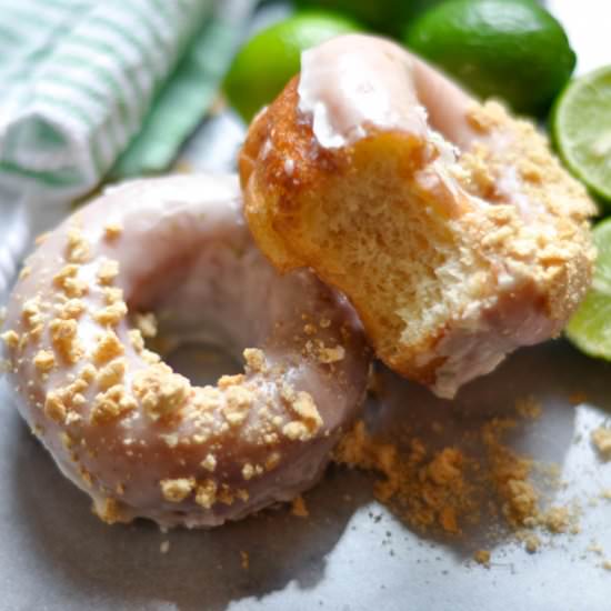 Key Lime Yeast Donuts
