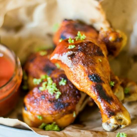 Slow Cooker BBQ Drumsticks