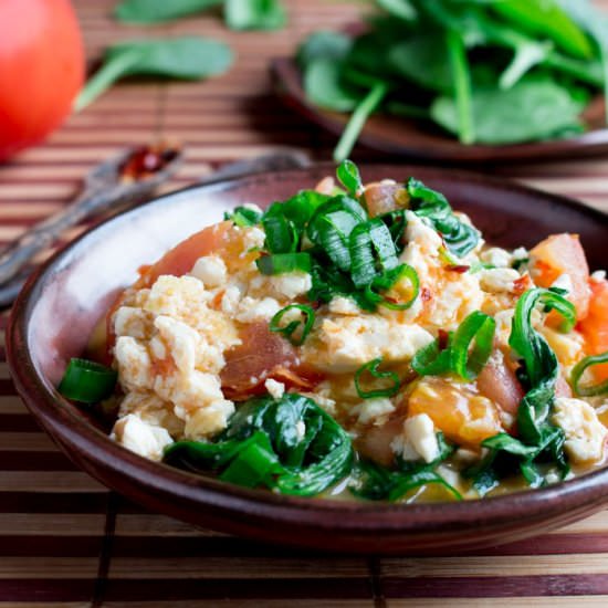 Spicy Tofu Scramble