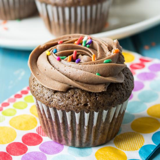 Confetti Cupcakes