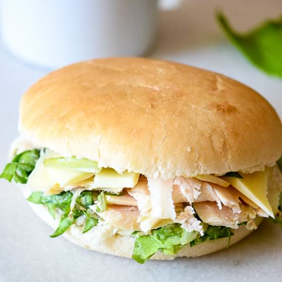 Caesar Salad Sandwiches