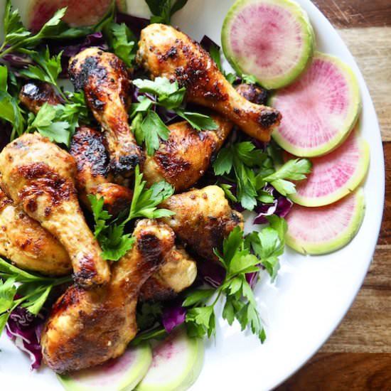 4-Ingredient Green Curry Drumsticks