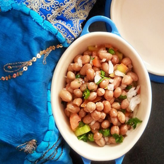 Boiled Peanut Chaat