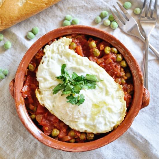Flamenco Styled Eggs