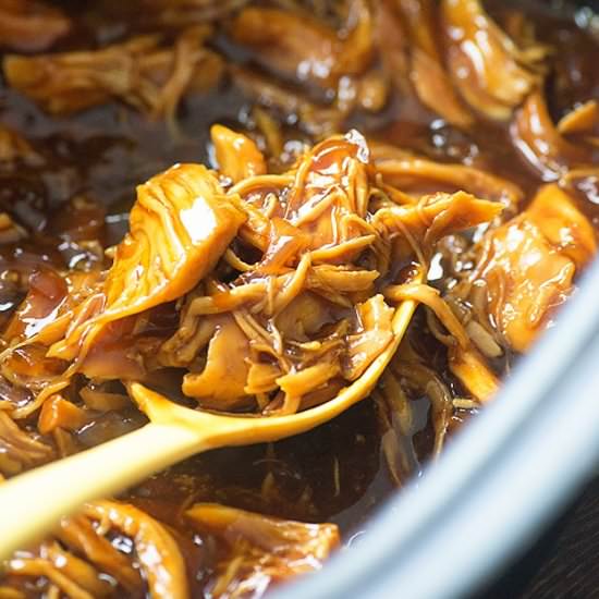 Slow Cooker Bourbon Chicken
