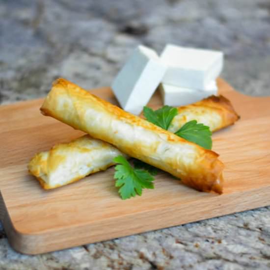 Lebanese Cheese Rolls