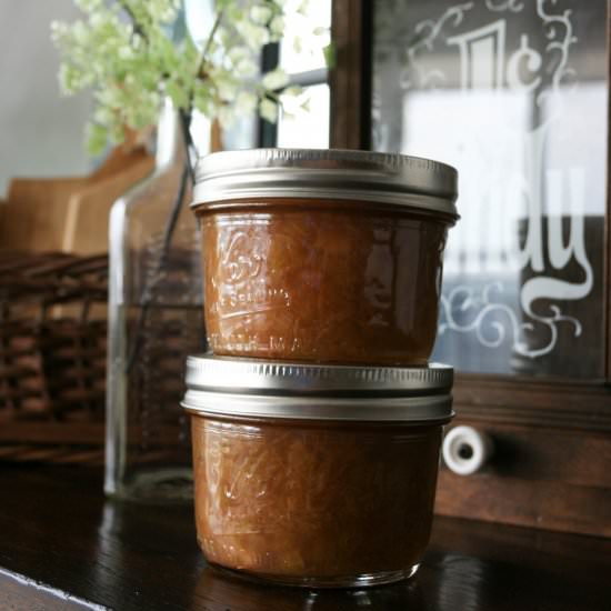 Rhubarb Apple Jam