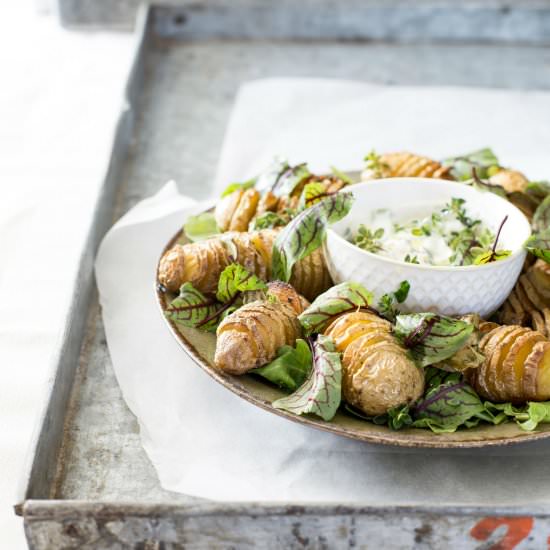 Hasselback Potatoes