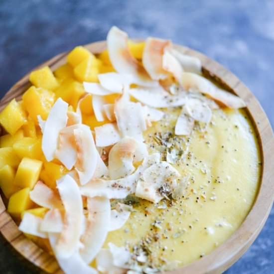Mango Lassi Smoothy Bowl