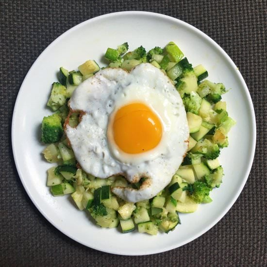 Sautéed Broccoli & Zucchini