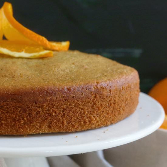 (Super Soft) Orange Walnut Cake