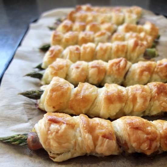 Asparagus & Parma Ham Twists
