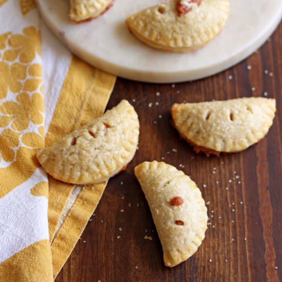 guava cream cheese mini hand pie